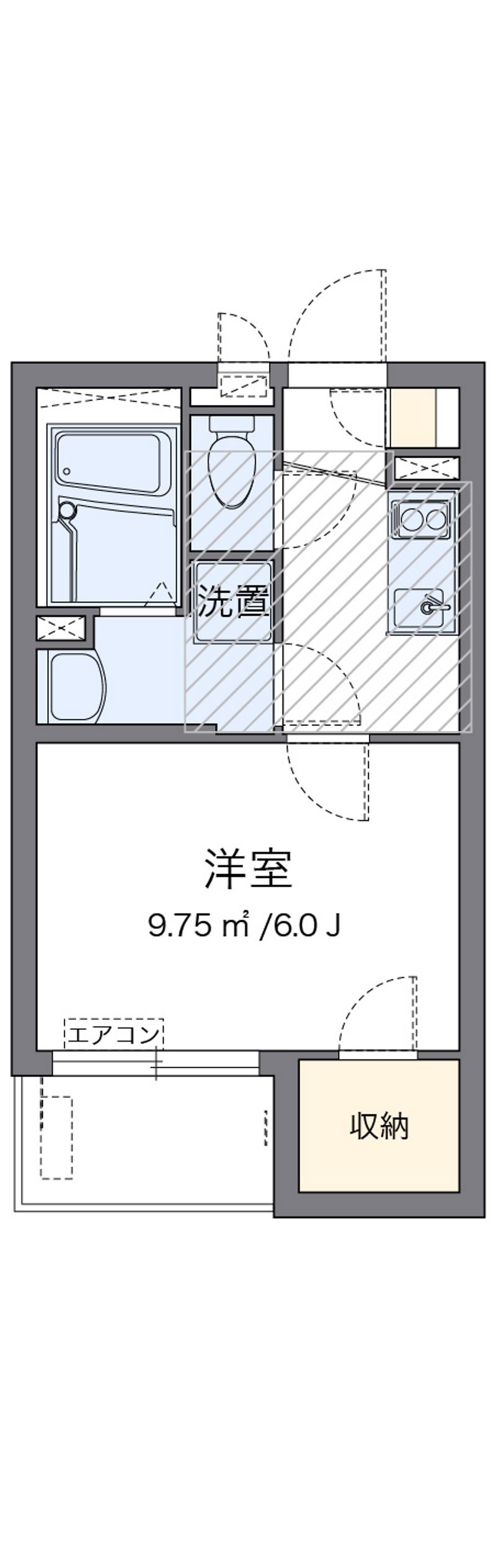 ミランダ北砂 間取図