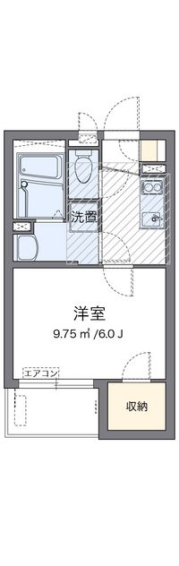 ミランダ北砂 間取り図