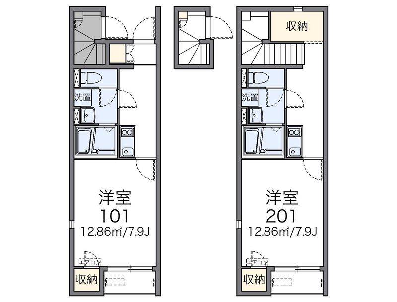 レオネクストＹＯＳＨＩＥ 間取図