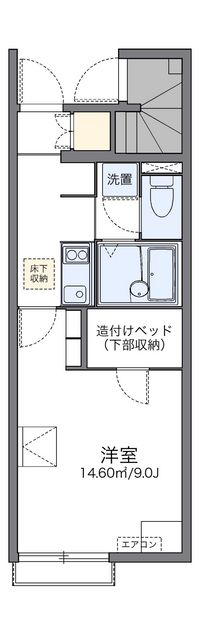 レオネクストオリザ田無Ⅱ 間取図