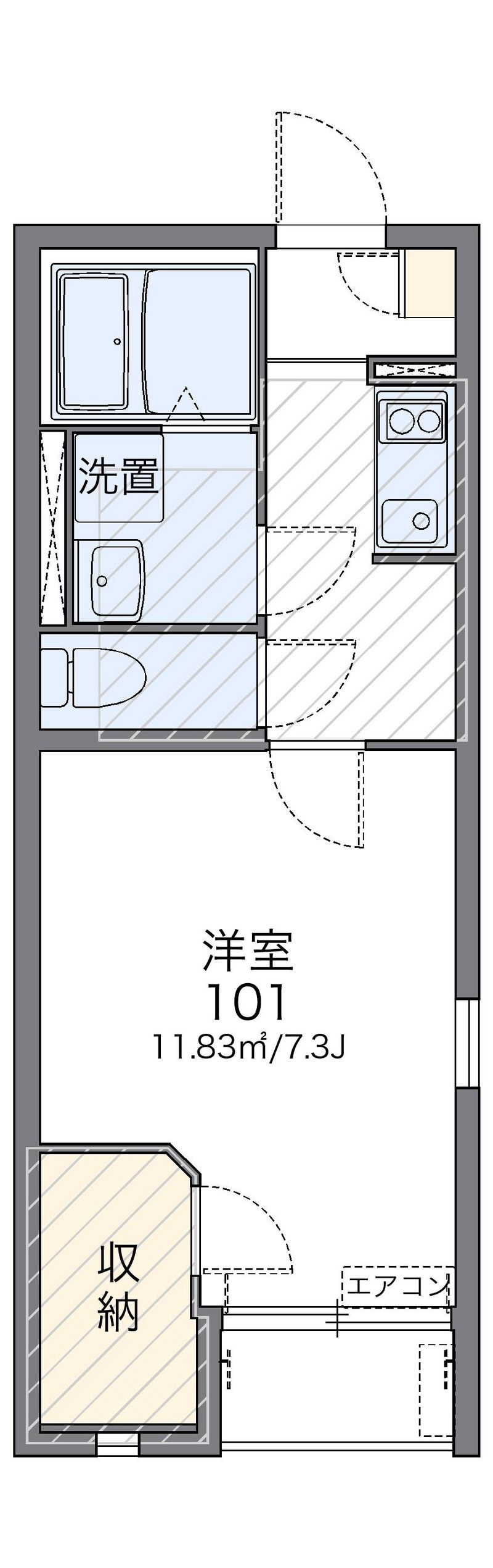 レオネクスト黄金屋 間取図