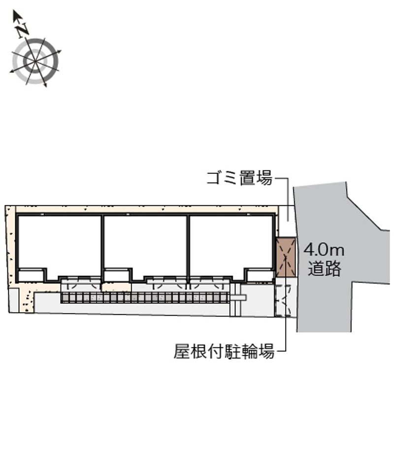 クレイノフリーダム浦和 配置図
