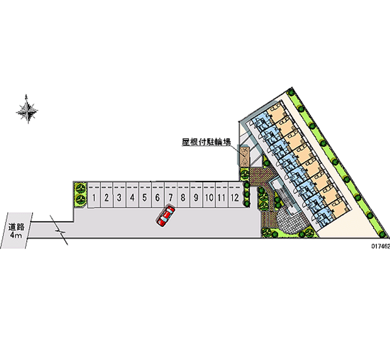 17462月租停車場