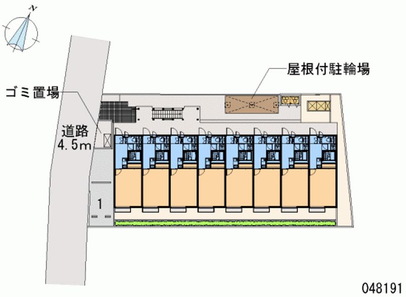 レオネクストＬＡＮ 区画図