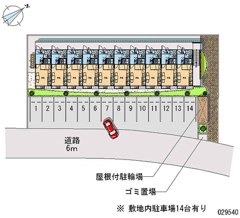 29540 Monthly parking lot