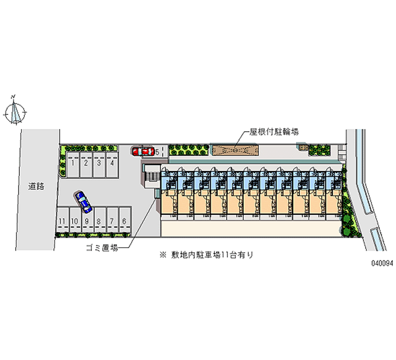 40094 bãi đậu xe hàng tháng