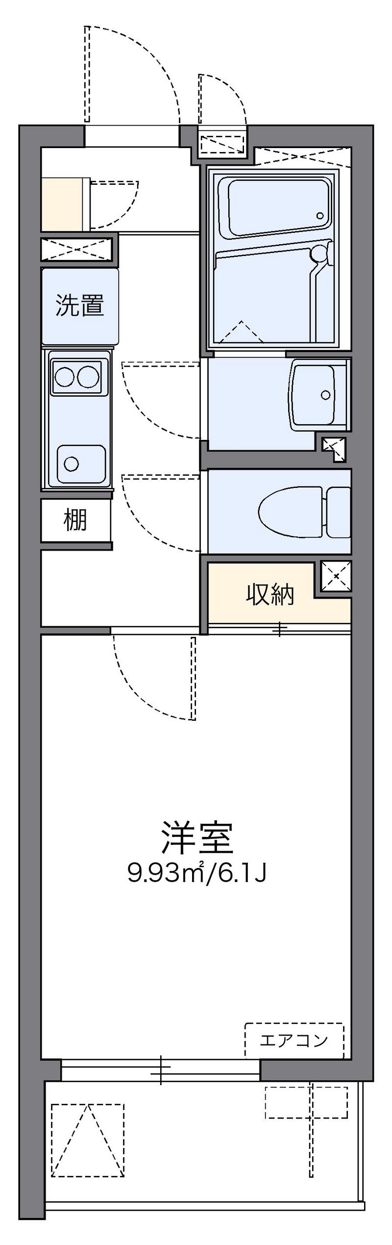 LEONEXT Granpia Negishi Floor plan