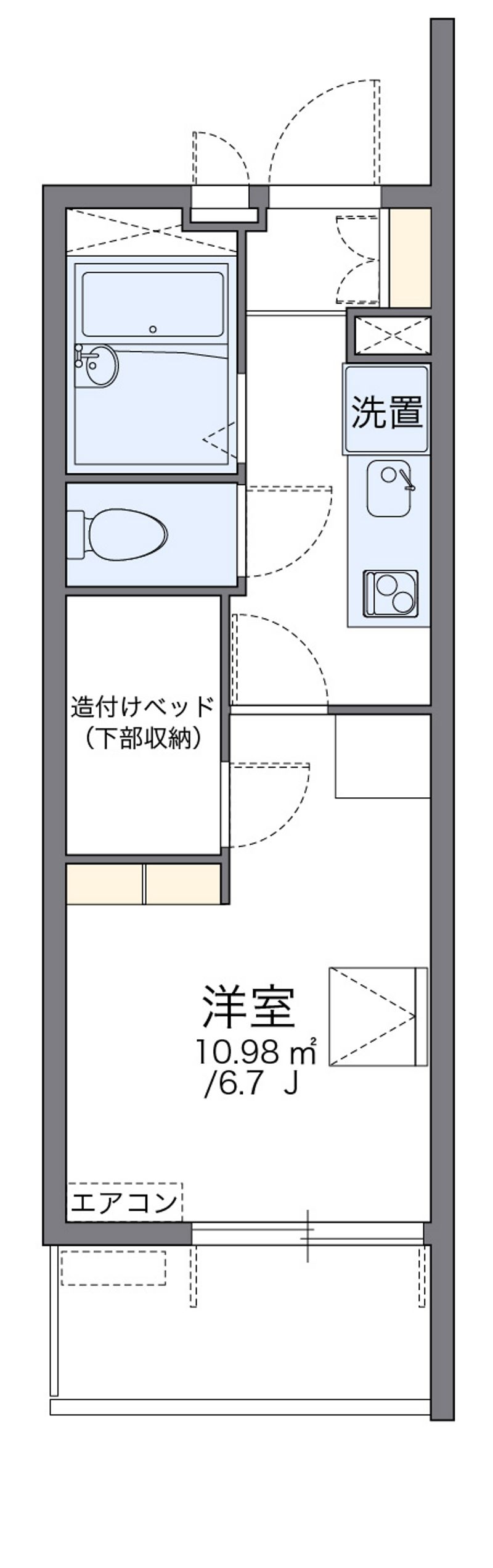 レオパレスＳＯＡＲＥＲⅡ 間取図