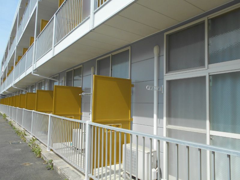 レオパレス河原城 バルコニー
