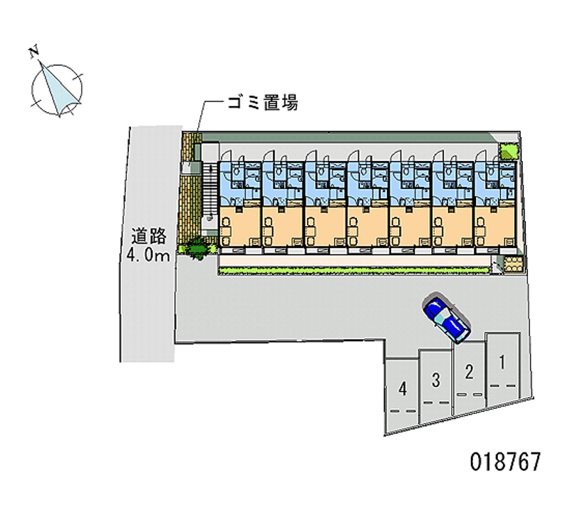 18767月租停车场