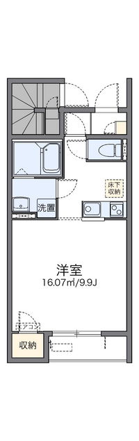 レオネクストオーキッド西部 間取り図