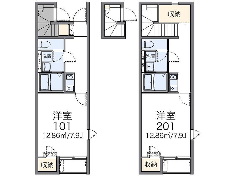 レオネクスト六甲篠原 間取図