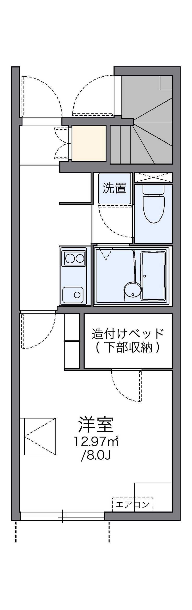 レオネクストウェルトップⅡ 間取図