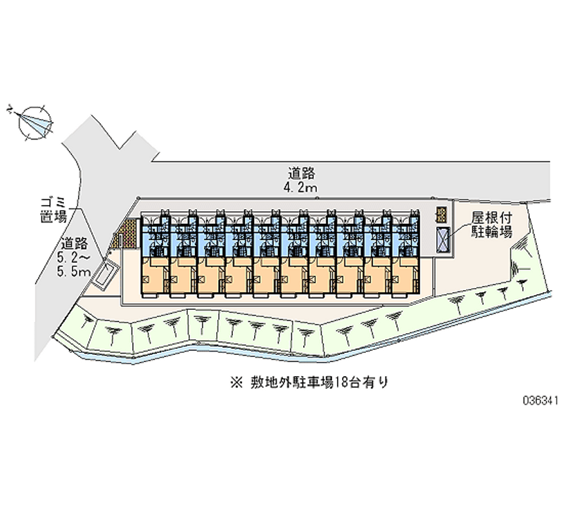 レオパレス成出ハイツ 月極駐車場