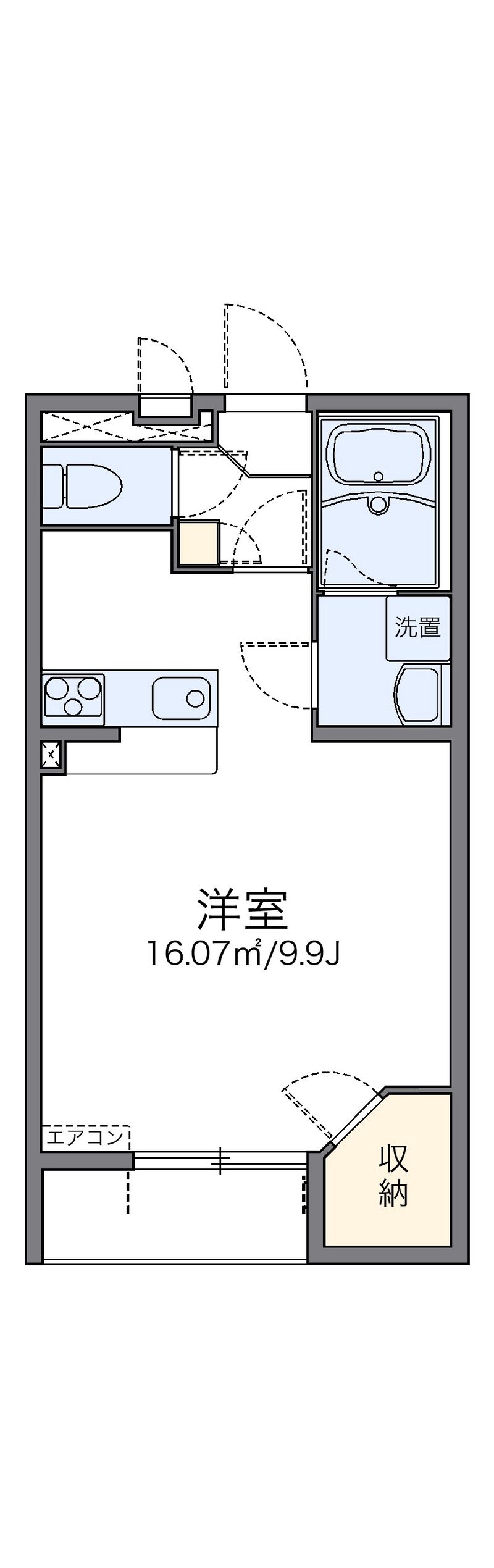 レオネクストモーニングローリー 間取図