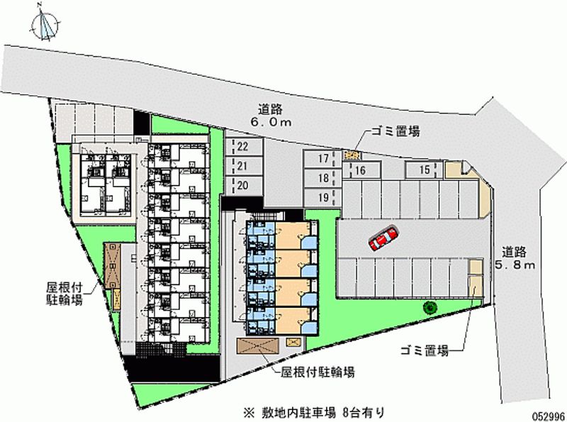 レオネクスト角小林Ⅱ 月極駐車場