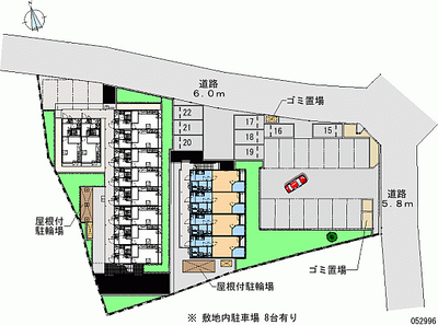 52996 Monthly parking lot