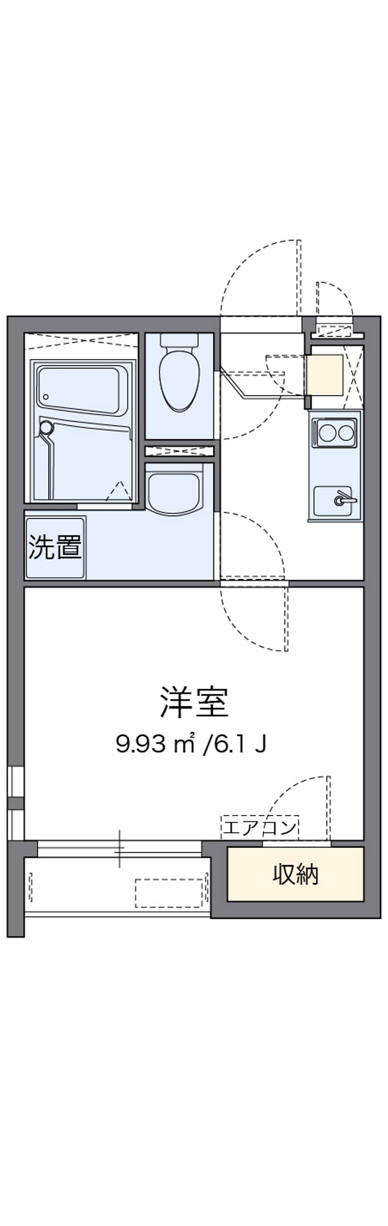 クレイノウッドベル港南台 間取図
