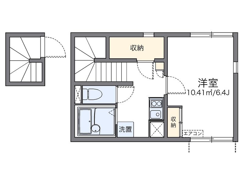 レオネクスト本牧満坂Ⅱ 間取図