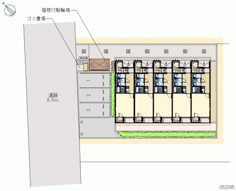 レオネクストチェリーガーデン 区画図