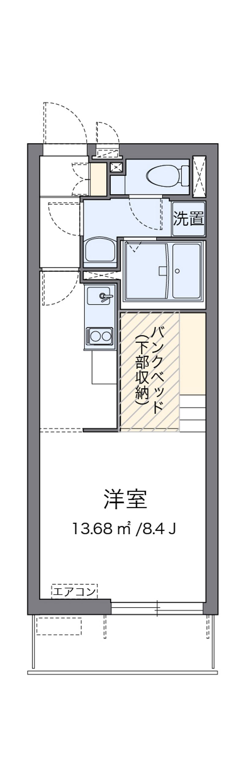ミランダシュエット 間取図
