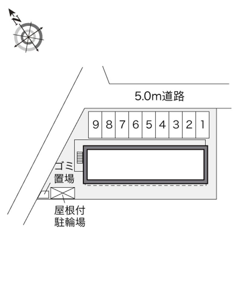 レオパレス楓 配置図