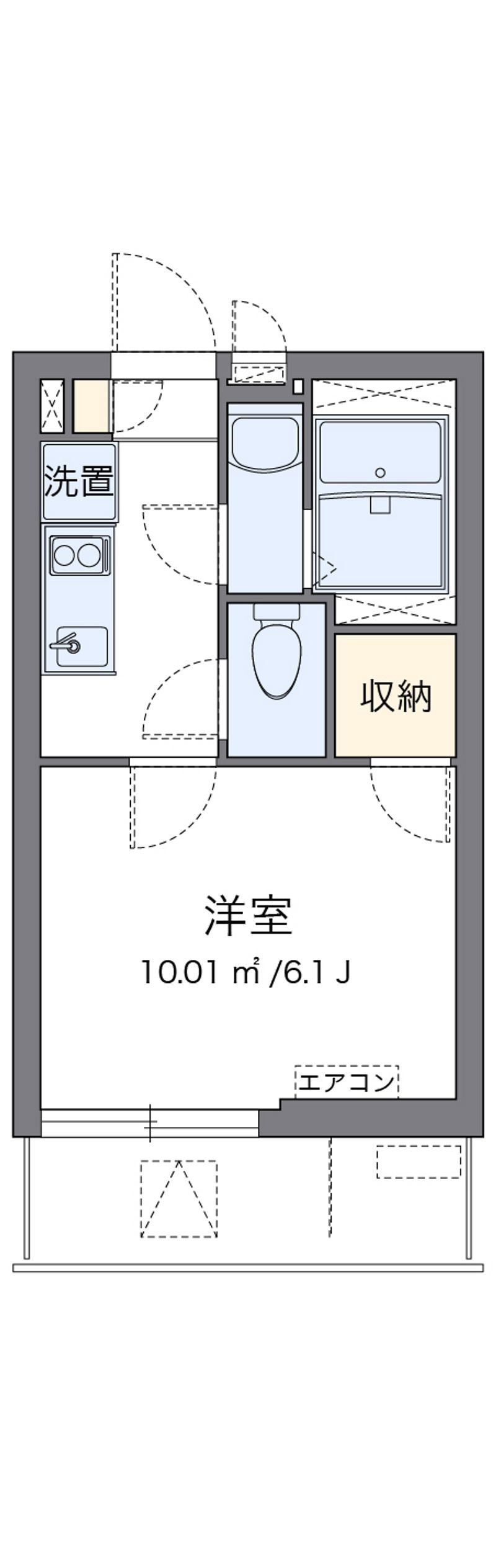 クレイノアレグリアスⅡ 間取り