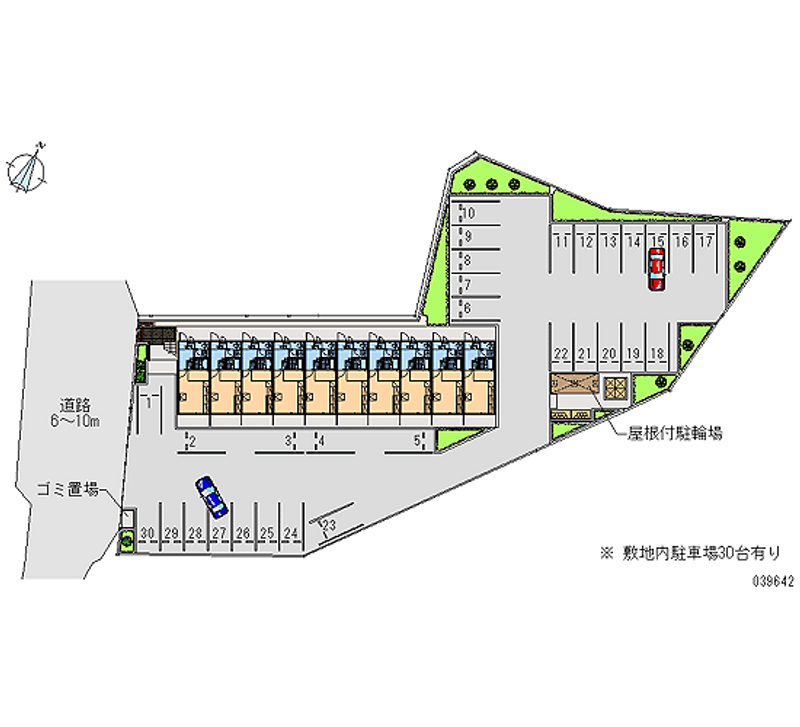 39642 bãi đậu xe hàng tháng