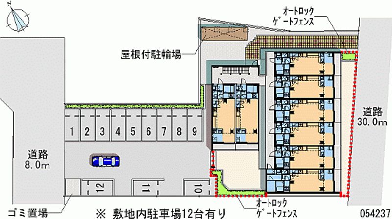 54237 Monthly parking lot