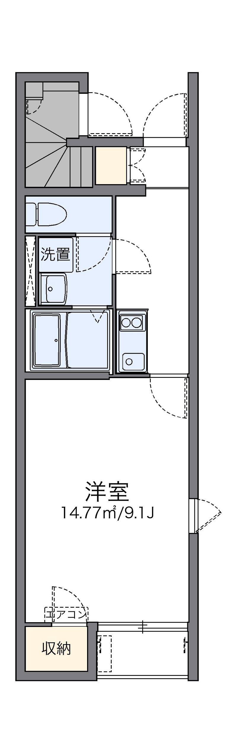 レオネクストハッピークローバー 間取り