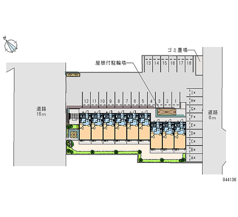 レオネクストレオーネ 月極駐車場