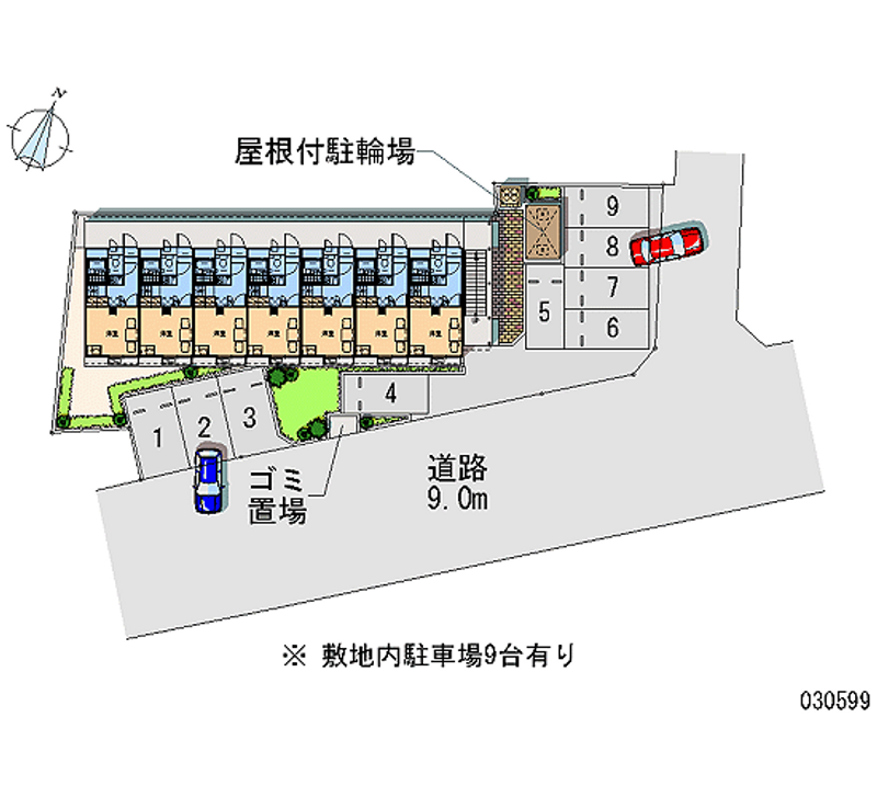 レオパレスＫＧ 月極駐車場