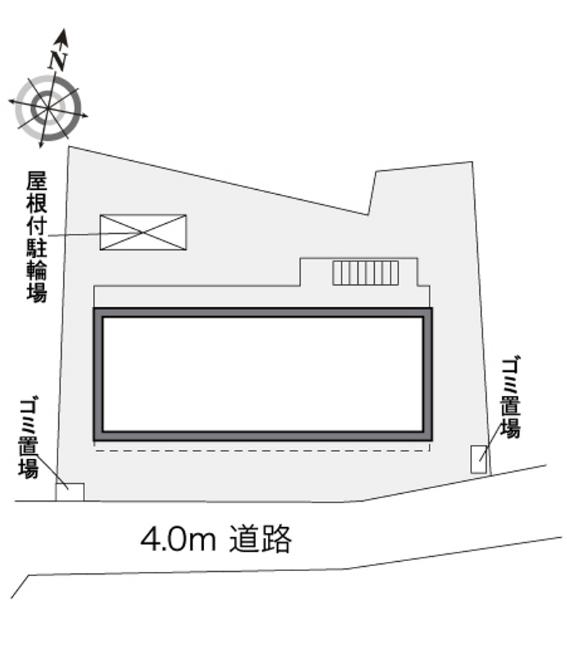 レオパレスガーデンⅠ 配置図