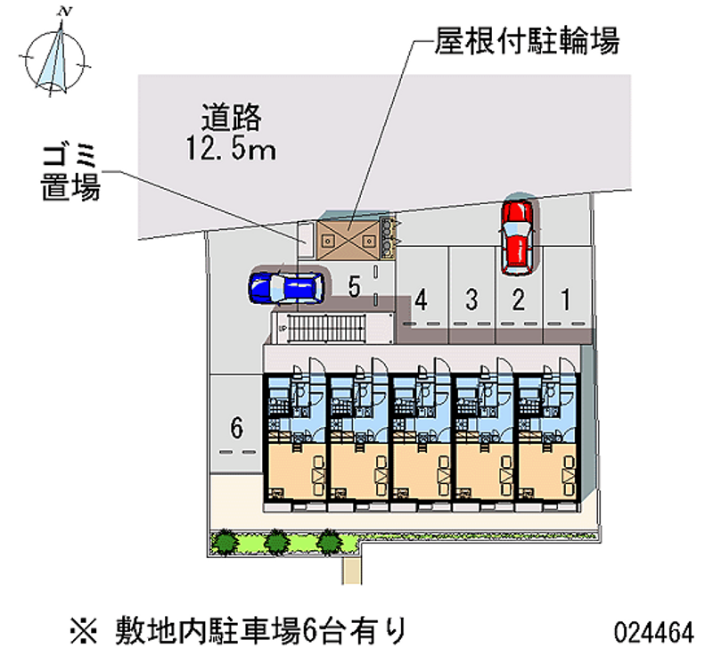 レオパレスルートワン今宿 月極駐車場