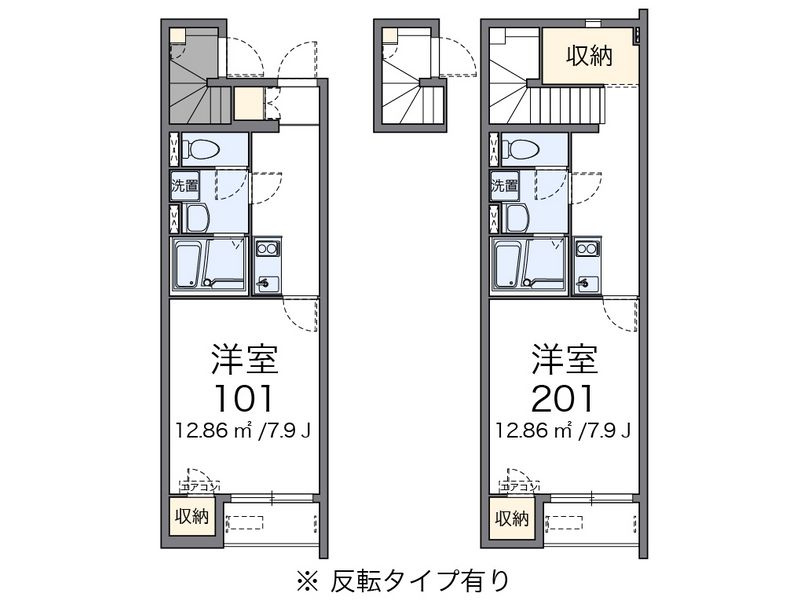 クレイノ千住Ⅱ 間取図
