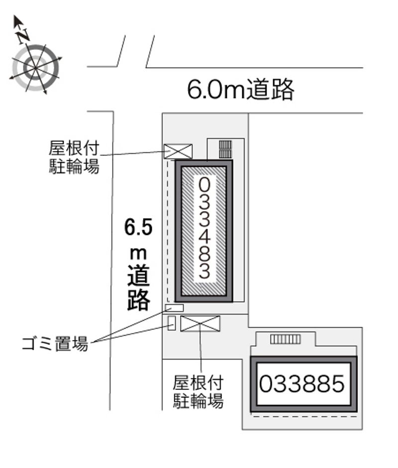 レオパレスＫＩＶＡ 配置図