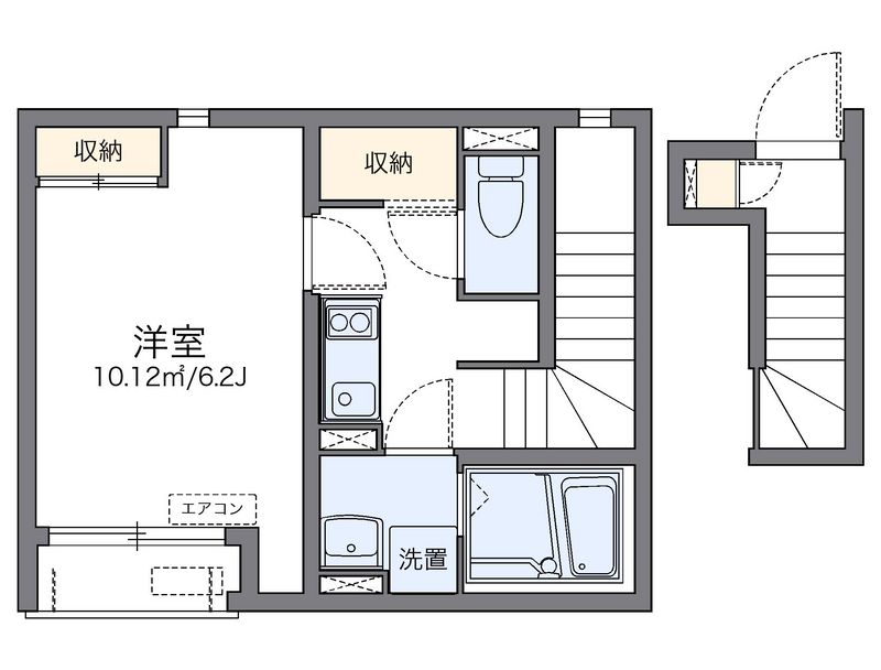 レオネクストサウスユーアイ 間取図