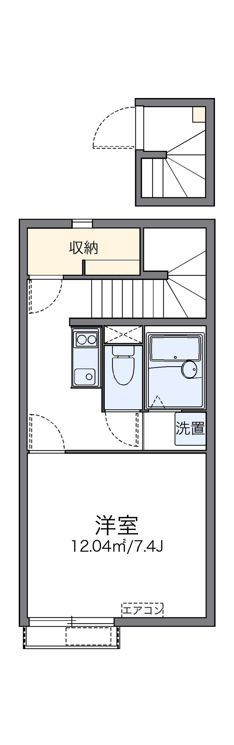 レオネクストプロシードⅡ 間取図