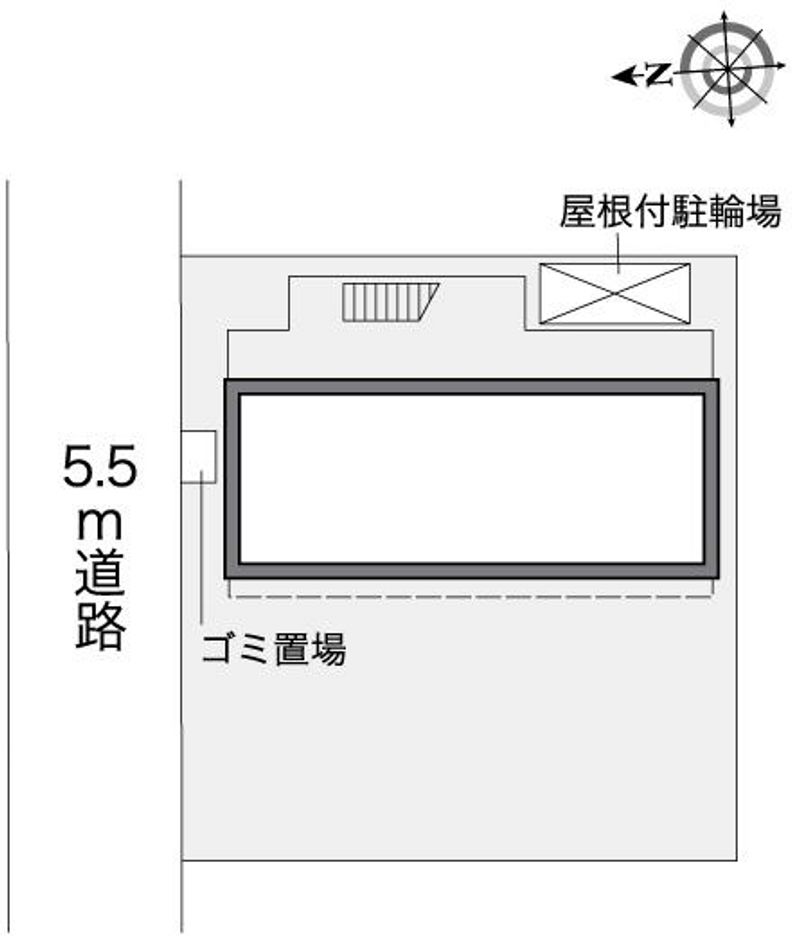 レオパレス生野 配置図