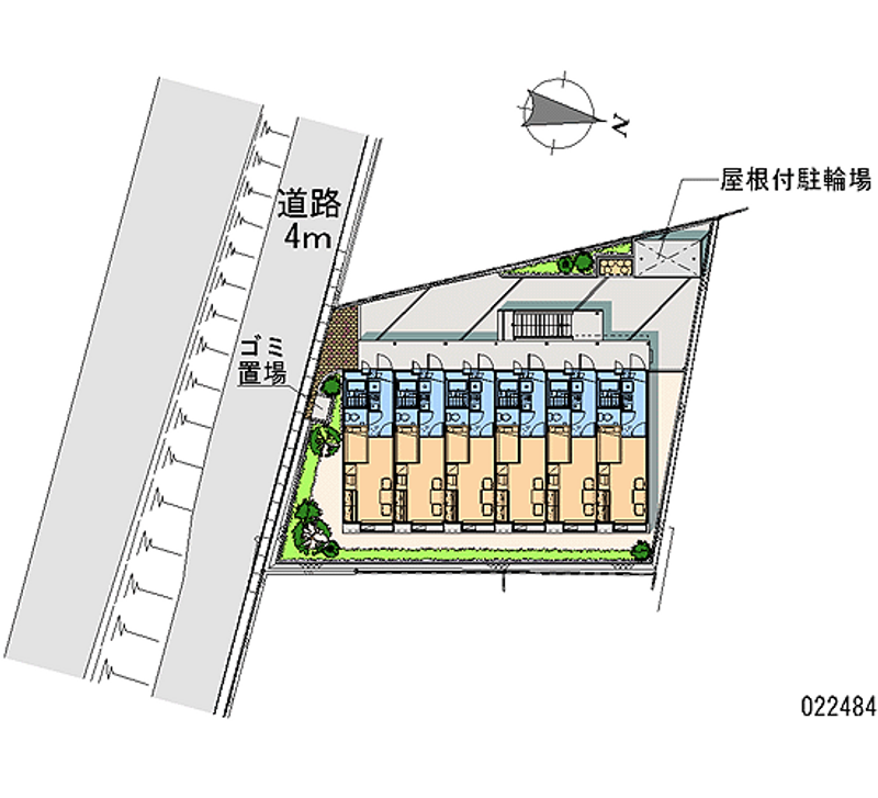 22484 Monthly parking lot