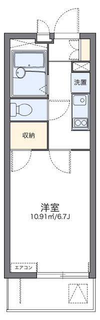 レオパレス大幸 間取り図