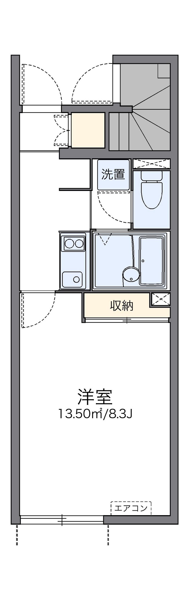 レオネクストＭ＆Ｍ 間取図