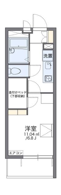 レオパレスＳＫＹ 間取り図