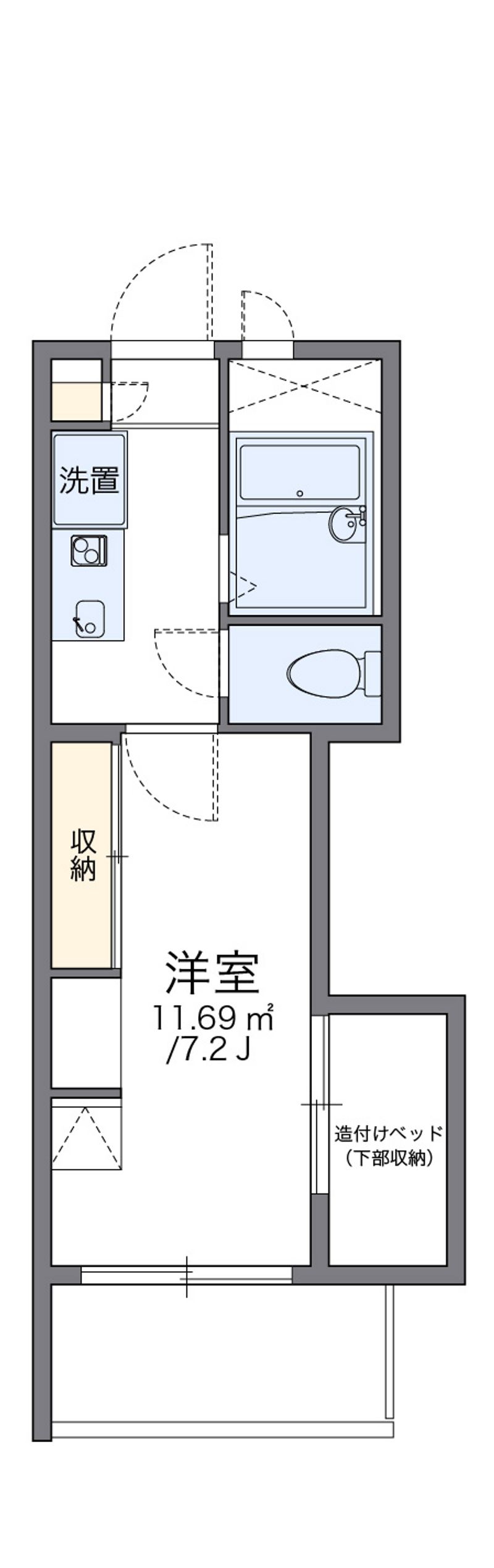 leopalace Komaba Todaimae Floor plan
