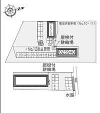 レオパレスアロハＣ 駐車場