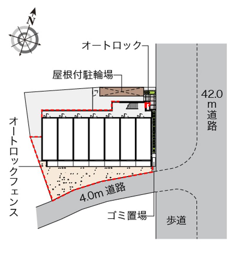 レオネクスト森 配置図