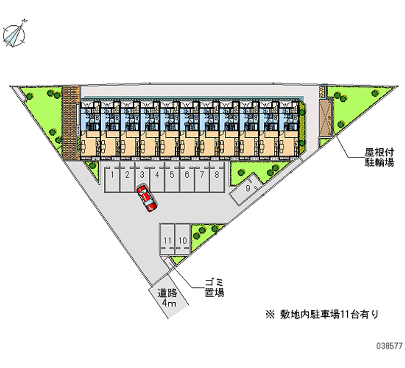 38577月租停车场