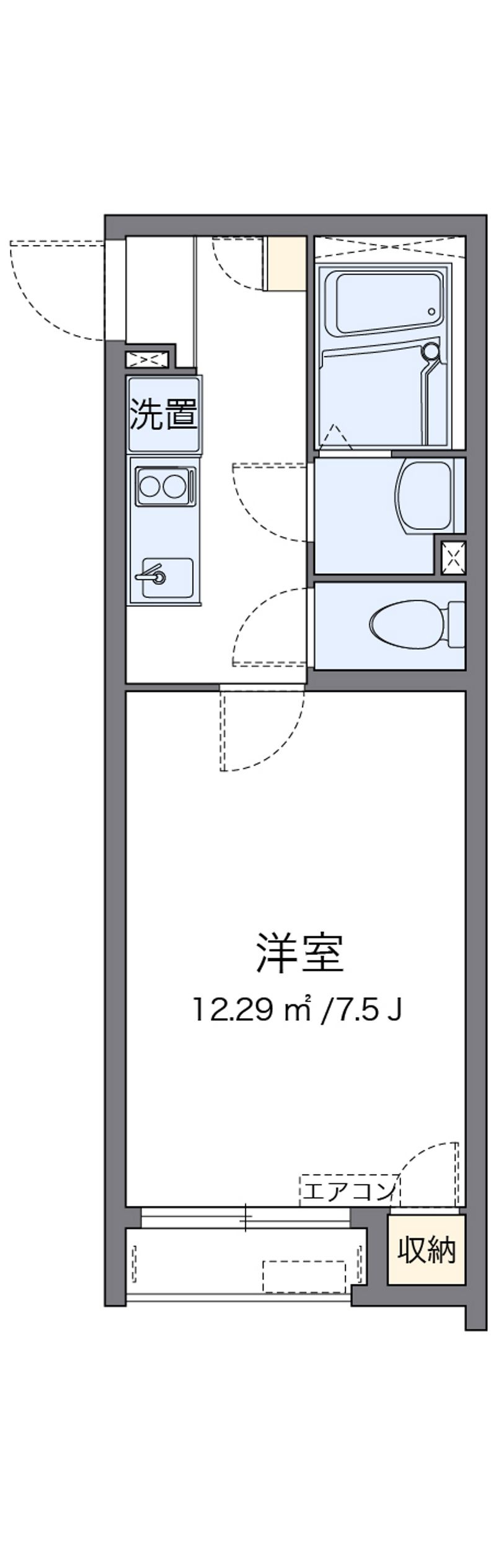 クレイノファミーユ東大宮 間取図