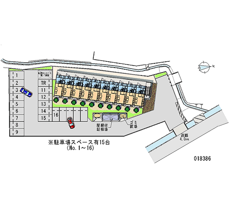 18386月租停车场