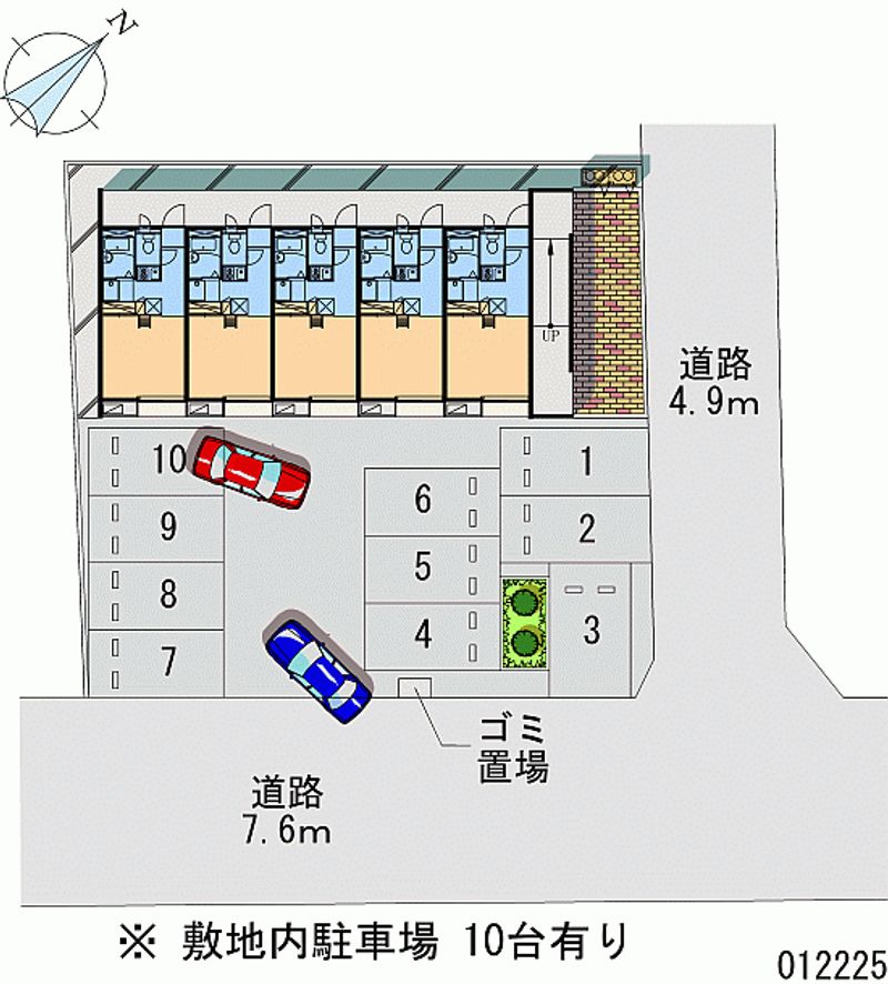 レオパレス三方原 月極駐車場